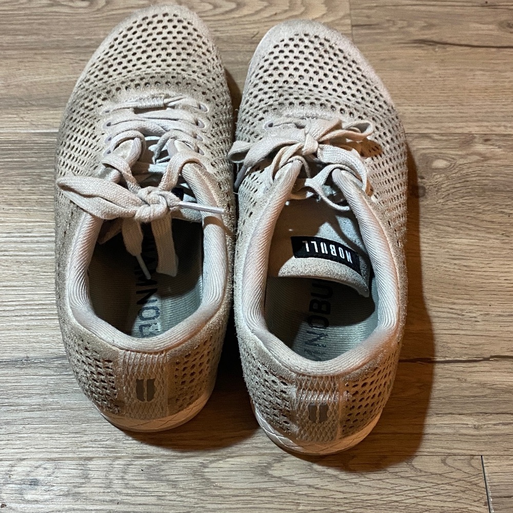 NOBULL Light Tan Knit Sneakers